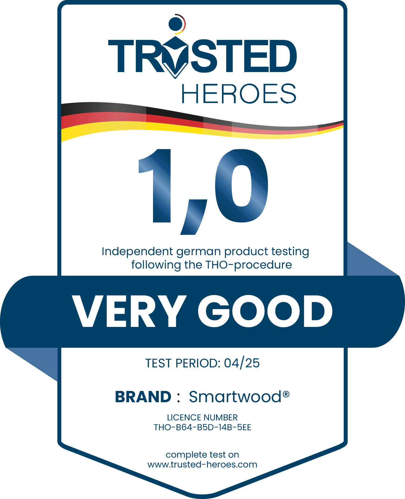 Certyfikat jakości Trusted Heroes